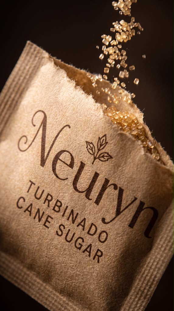 Neuryn Turbinado Cane Sugar Packets, 4.5 g, 500 Count